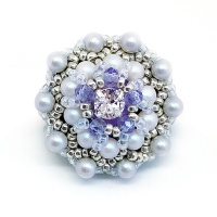 Брошь duCharme Little Star Dove Grey Lilac 22 см