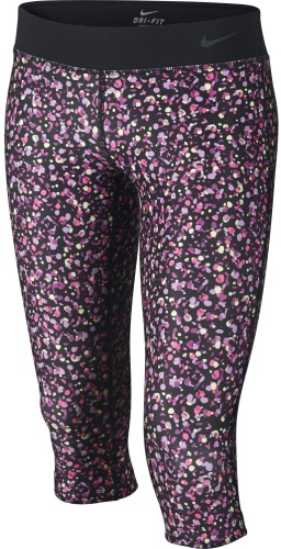  Бриджи для девочек Nike Legend Allover Print Черный XS