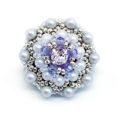Брошь duCharme Little Star Dove Grey Lilac 42 см
