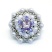 Брошь duCharme Little Star Dove Grey Lilac 42 см