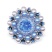 Брошь duCharme Space Infinity Blue Sky Rose 42 см